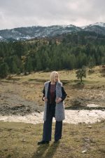 Γιλέκο Faux Fur Γκρι Ζεβρέ “Silver Mist”