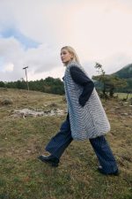 Γιλέκο Faux Fur Γκρι Ζεβρέ “Silver Mist”
