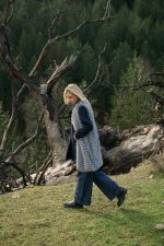 Γιλέκο Faux Fur Γκρι Ζεβρέ “Silver Mist”