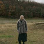 Γούνα γκρι με ζώνη “Dakota”