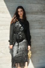 Τζάκετ Δερματίνη Μαύρο “Rhea”