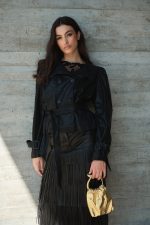 Τζάκετ Δερματίνη Μαύρο “Rhea”
