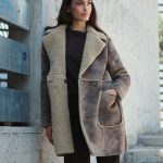 Σουέτ Παλτό με Εσωτερική Γούνα Προβατάκι “Aspen”