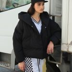 Μαύρο Κοντό Puffer Jacket “Urban”