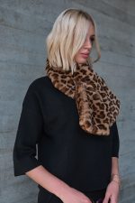 Γούνινο Γουνάκι Λαιμού Λεοπάρ “Savannah”