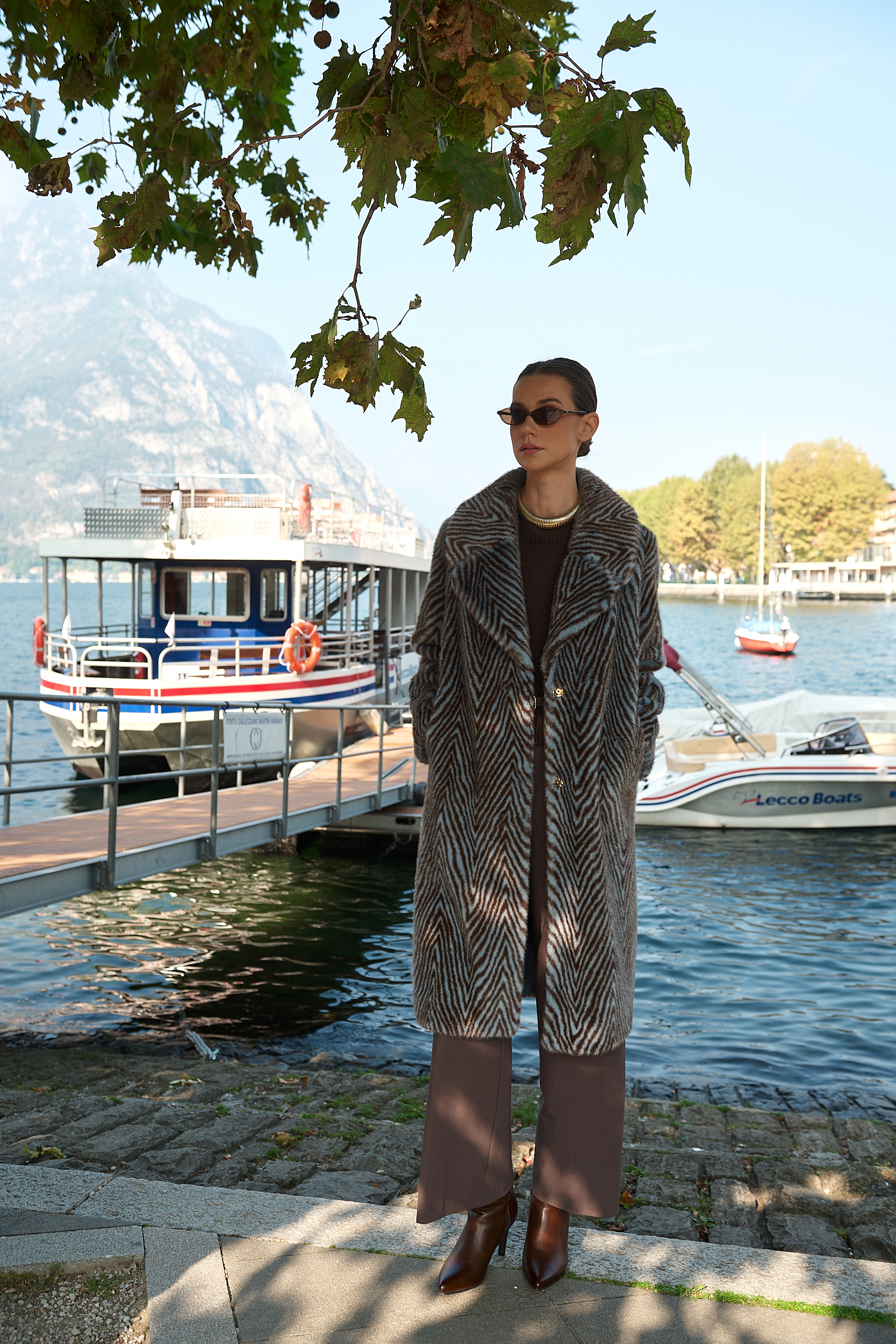 Παλτό Zebra Faux Fur “Zephyr” Παλτό Zebra Faux Fur “Zephyr”