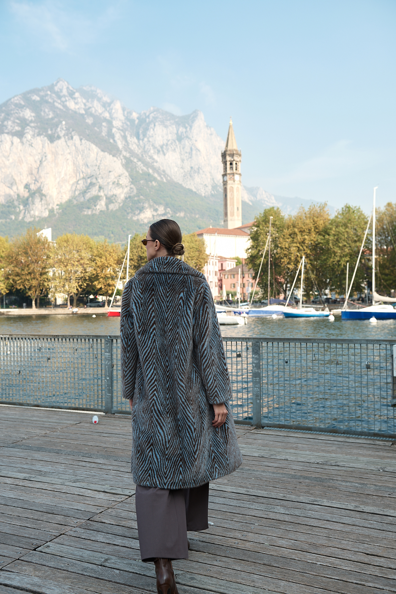 Παλτό Zebra Faux Fur “Zephyr” Παλτό Zebra Faux Fur “Zephyr”