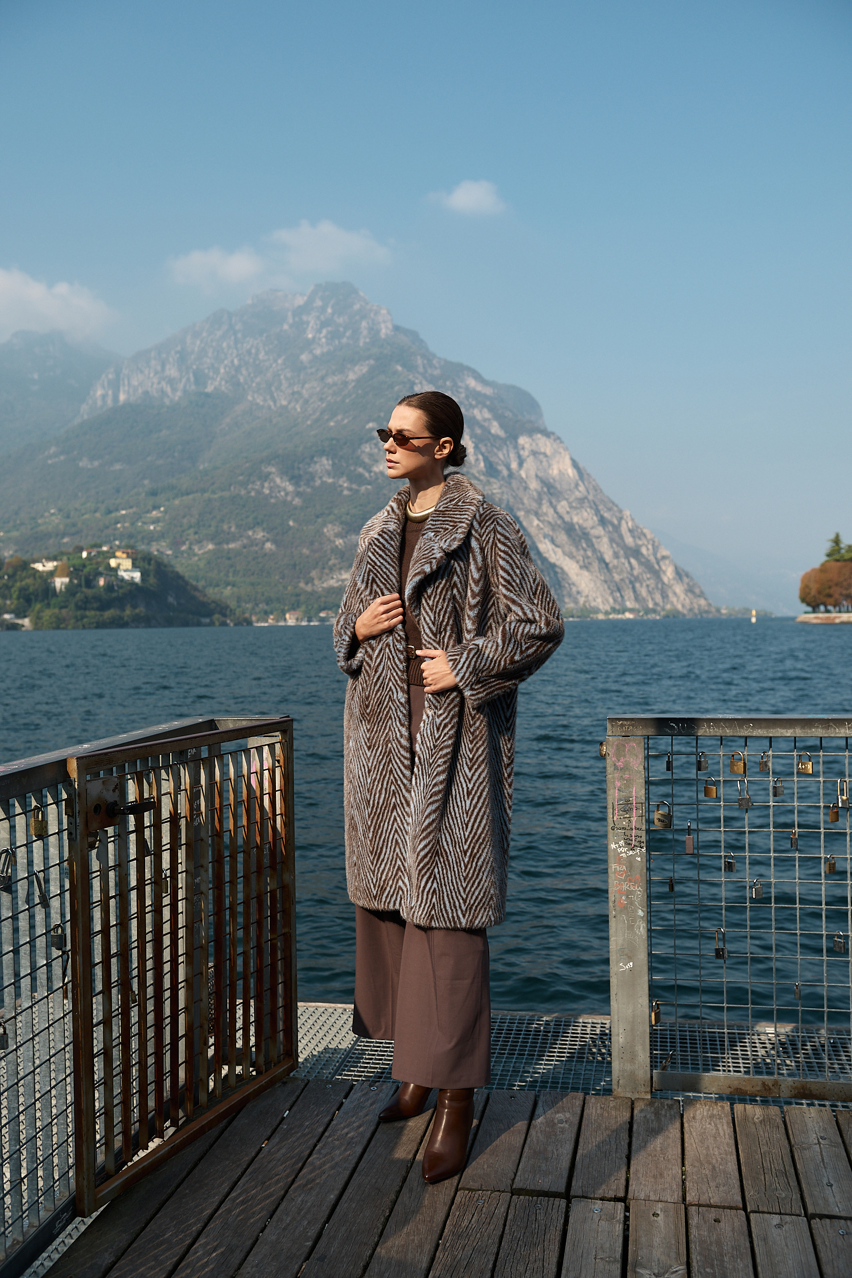 Παλτό Zebra Faux Fur “Zephyr” Παλτό Zebra Faux Fur “Zephyr”
