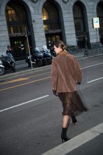 Τζάκετ Καφέ Καπαρντίνα Με Κοτλέ Γιακά “Sparrow”