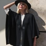 Πλεκτή Kάπα “Noir”