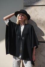 Πλεκτή Kάπα “Noir”