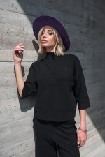 Καπέλο Δίχρωμο Λιλά/Μωβ “Violetta”
