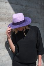 Καπέλο Δίχρωμο Λιλά/Μωβ “Violetta”