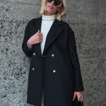 Ημίπαλτο μαύρο “Raven”