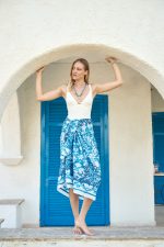 Παρεό Γαλάζιο “Azzurra”