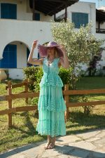 Φόρεμα Maxi Δαντέλα Βεραμάν “Imany”