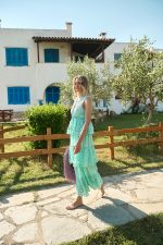 Φόρεμα Maxi Δαντέλα Βεραμάν “Imany”