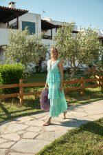 Φόρεμα Maxi Δαντέλα Βεραμάν “Imany”