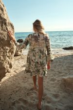 Φόρεμα Tropical Print “Calathea”