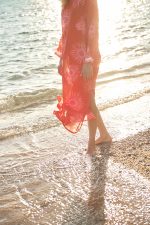 Καφτάνι Μακρύ Κοραλί “Solea”
