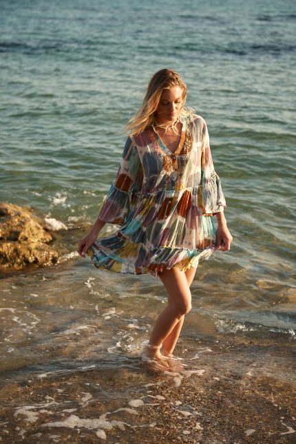 Φόρεμα Boho Πολύχρωμο “Calyptra”