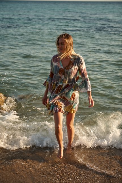 Φόρεμα Boho Πολύχρωμο “Calyptra”