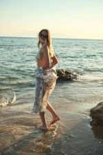 Πουκαμίσα Παραλίας Paisley Εκρού “Nerina”