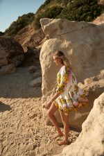 Φόρεμα Παραλίας Λεμονάτο Print “Limone Rosa”